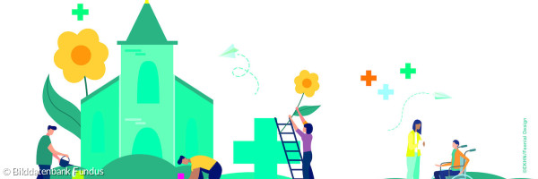 Print Grafik KV-Wahl Keyvisual weiß