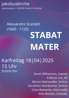Konzert am Karfreitag 2025